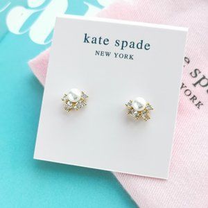 NWT Kate Spade Little Gem Cluster Studs + dust bag